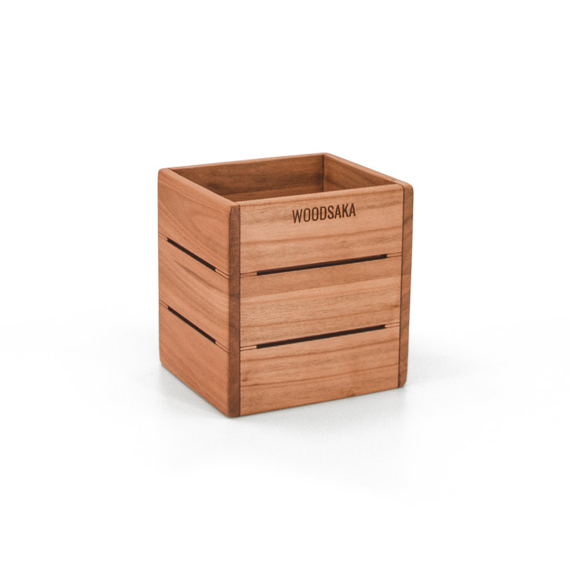 Wood Pen Holder, Cherry