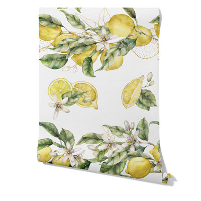 Blauvelt Amalfi Coast Lemon Tree Wallpaper