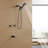 Volume Control Complete Shower System with Rough in-Valve-99335591