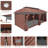 Gazebo 12x20 with Improved Cold-Proof Curtains Nettings Outdoor Gazebo-113901850