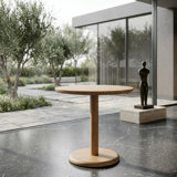Florent Round Solid Wood Dining Table