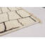 Tapis unique en laine noué à la main beige et brun style années 2010 de 6 pi 2 po x 8 pi 10 po marocain