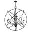 Lesperance 12 - Light Dimmable Globe Chandelier-807618001