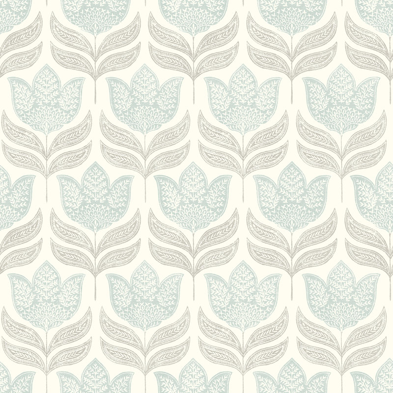 Double rouleau Silvio, Turquoise