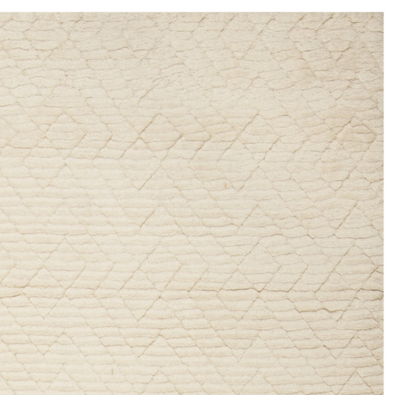 Tapis en laine touffeté à la main Langlois, Rectangle 4 pi x 6 pi