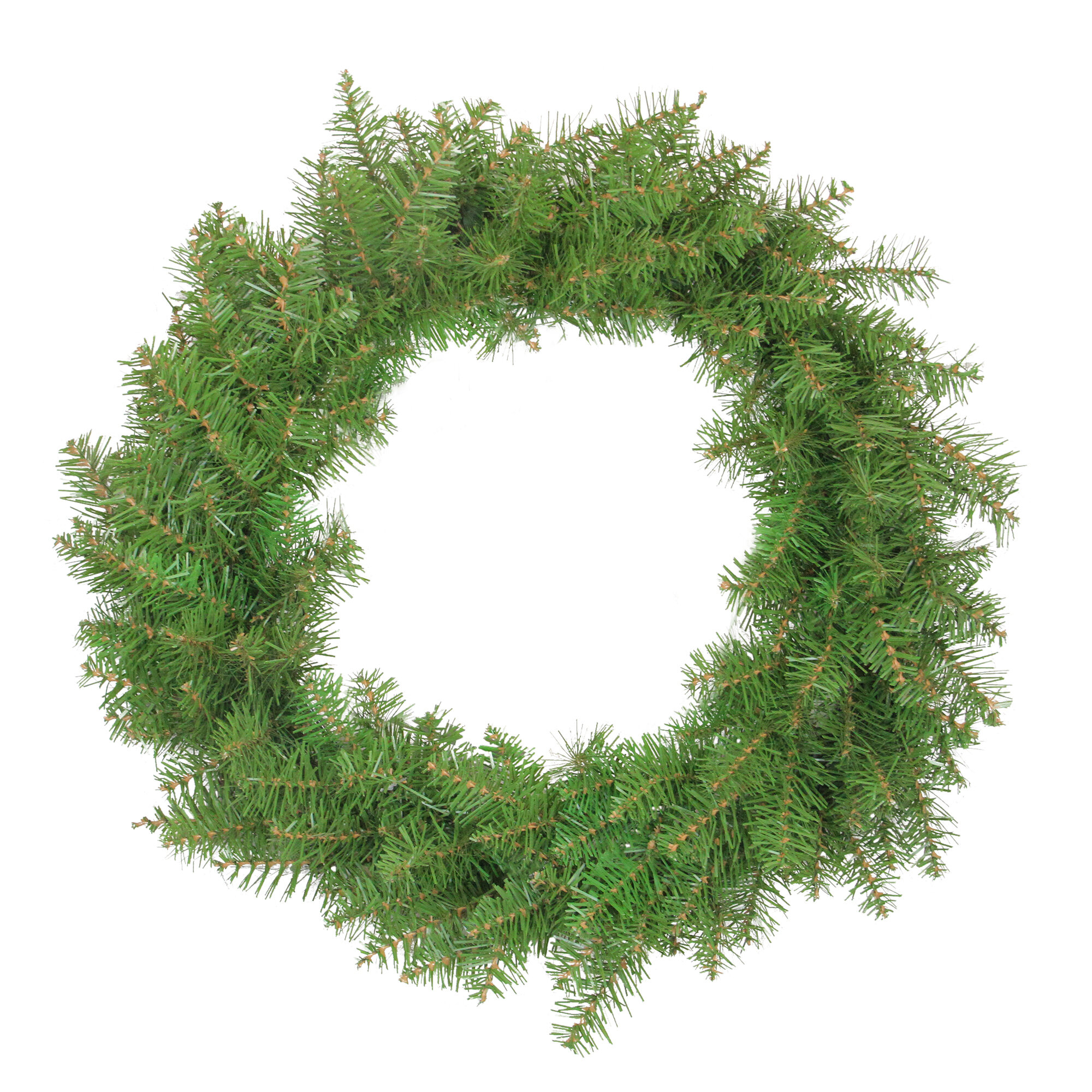 Northlight Seasonal Rockwood Pine Artificial Christmas Wreath 24-Inch ...