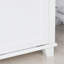 Tilt-Out Laundry Sorter Bathroom Cabinet, White