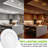 6 in. Selectable 12 W Air-Tight IC Rated LED Canless Standard Recessed Lighting Kit