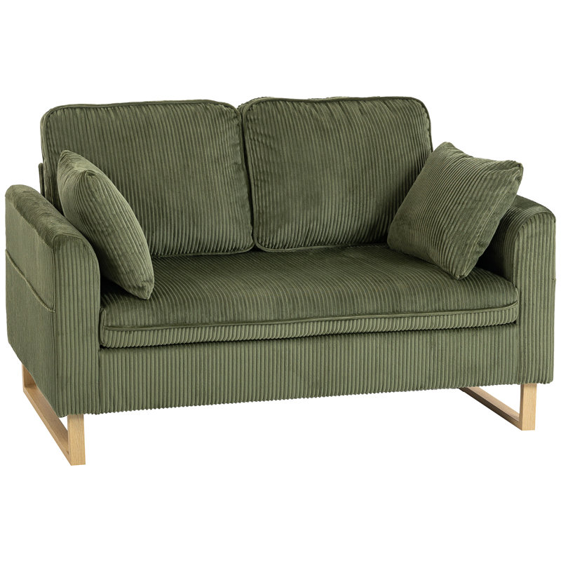 2 Seater Corduroy Loveseat