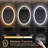 Stylish LED Bathroom Mirror with Dimming and Defogging Options-36180115-36180127