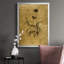 Impression sur toile «Botanical I», cadre doré-646769091-646769150
