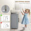 Armoire de rangement pour salle de bain avec 2 portes et tablette réglable (sans lavabo)-1570557722