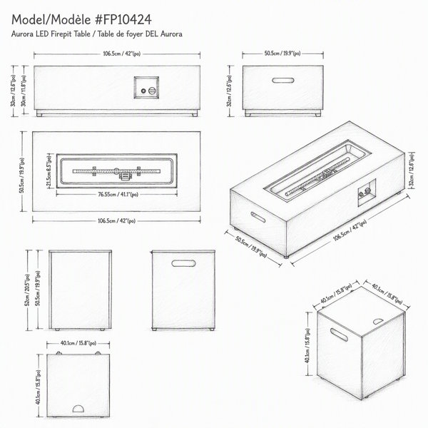 Dimensions du produit