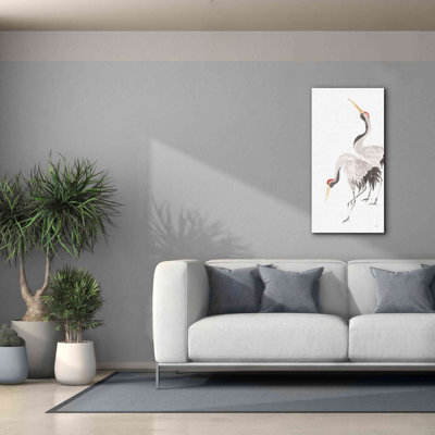 «Scroll Crane IV» par Chris Paschke, estampe numérique sur toile