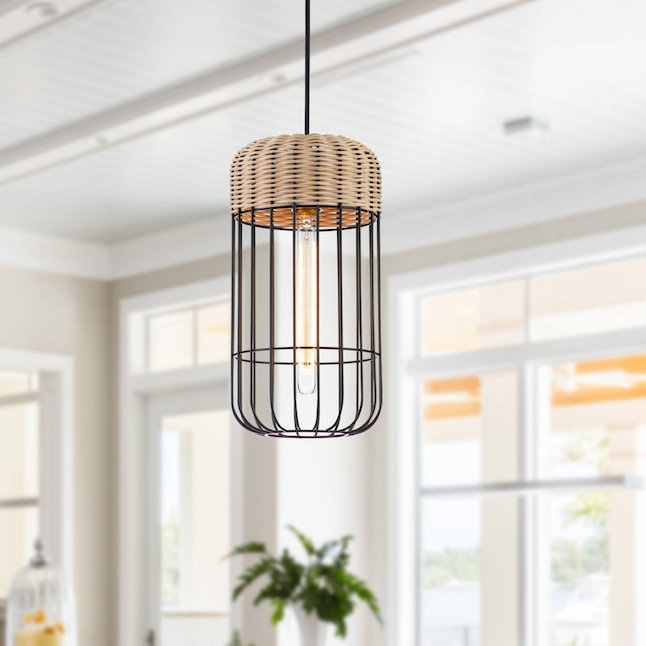1 - Light Natural Chandelier Pendant