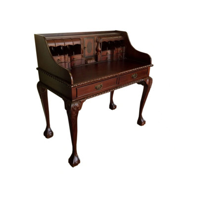 England Solid Wood Secretary Desk