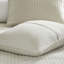 Courtepointe très grand / très grand crème, housse en microfibre avec rembourrage en coton, réversible pour un sommeil apaisant, rembourrage, tranquillité-120945424-120945428