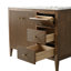 Meuble-lavabo simple 42 po avec plateau en marbre-105245161-105245164