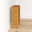 Ayden Solid Bamboo Wood Freestanding Bathroom Cabinet
