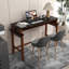 Ebern Designs Bar Table With Power Outlets Counter Height Table With Storage Compartments Wooden-239613863-239613860