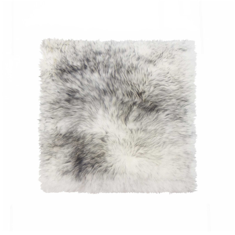 Coussin de chaise ombré 17 po x 17 po, Gris dégradé
