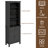 71'' Tall Standard Bookcase With Drawer And Door-2117566791