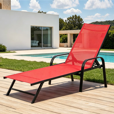 Chaise longue d'extérieur Camaira