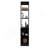 Linen Cabinet Marion, Bathroom, Black-1137369553