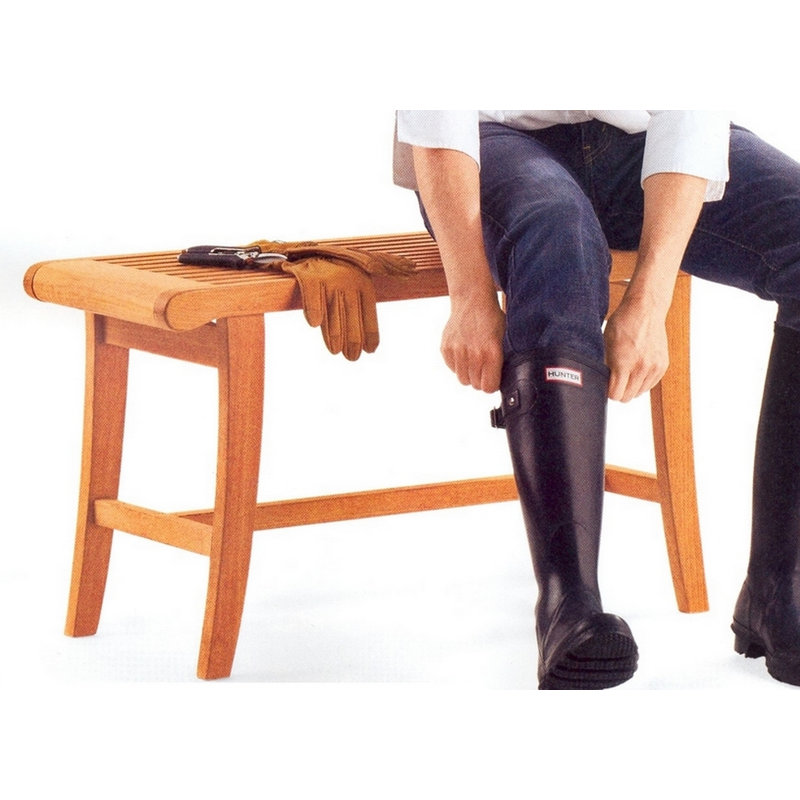 Magruder Outdoor Teak Bench
