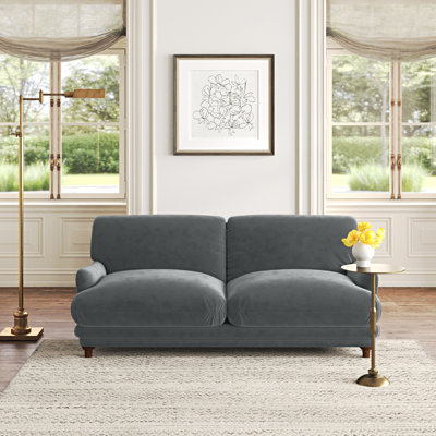 Alexe 74" Velvet Charles of London Sofa by Latitude Run