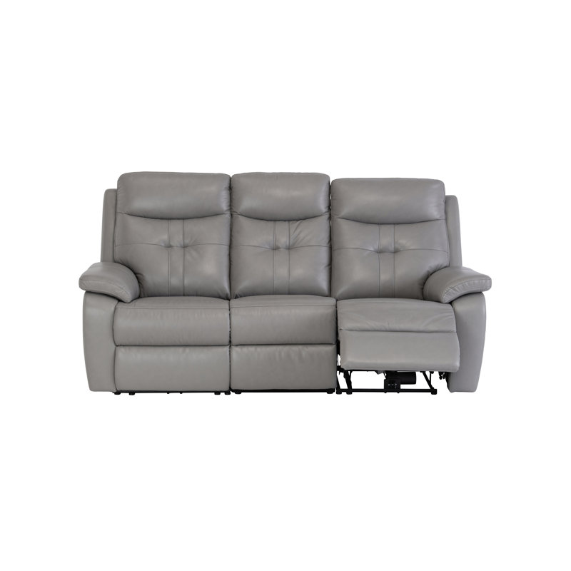 Dmaria 3 Seater Electric Reclining Sofa, Grey