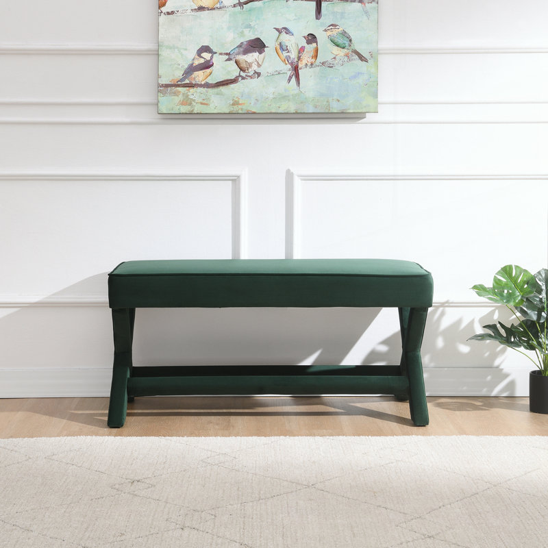 Double banc Comfort rembourré, Green, Green, Vert