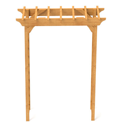 Backyard Ceremony - Wooden Wedding Trellis Garden Plant Climbing For Weddings And Ceremonies Wood Christmas Decor Pergola