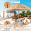Parasol de plage 8 pi Marnell
