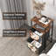 39.9cm W Metal Bedside Table