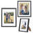 Set of 3 Picture Frame - 8x10, 10x12, 11x14 Frames with Mat & Deep, High-Quality Molding