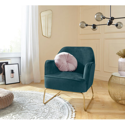 Joshua Velvet Armchair