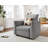 Armrest Module For Modular Sofa Sectional Couch,One Pair Of Left And Right Armrests For Combination Sofa