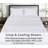 100% Cotton Sheets Sets Soft Crispy Percale Cooling Sheets 16 Inch Deep Pocket Bed Sheets-86770038-74938508