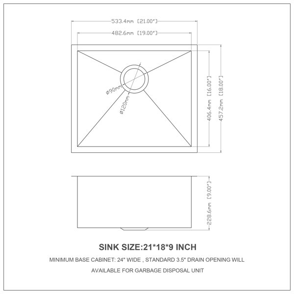 Dimensions du produit