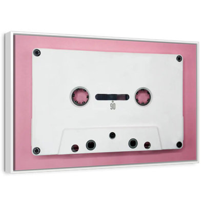 White Cassette Tape