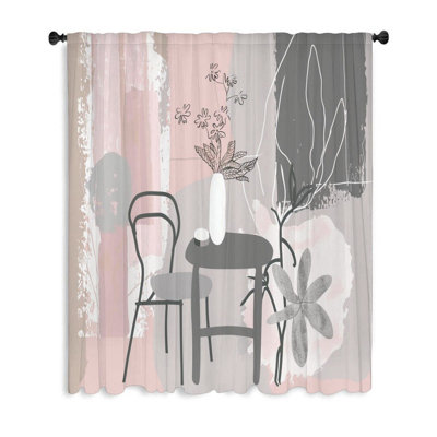 Hazar Sheer Curtain Single Panel
