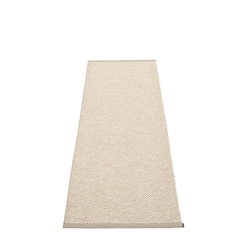 Tapis gris / boue Effi, Tapis de couloir 2 pi 3 po x 6 pi 6 po