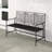 Nicholls Bronze Modern Style Iron Garden Bench 