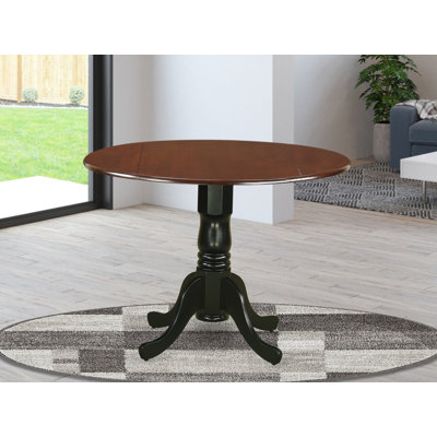 Philipston Extendable Round Solid Wood Dining Table