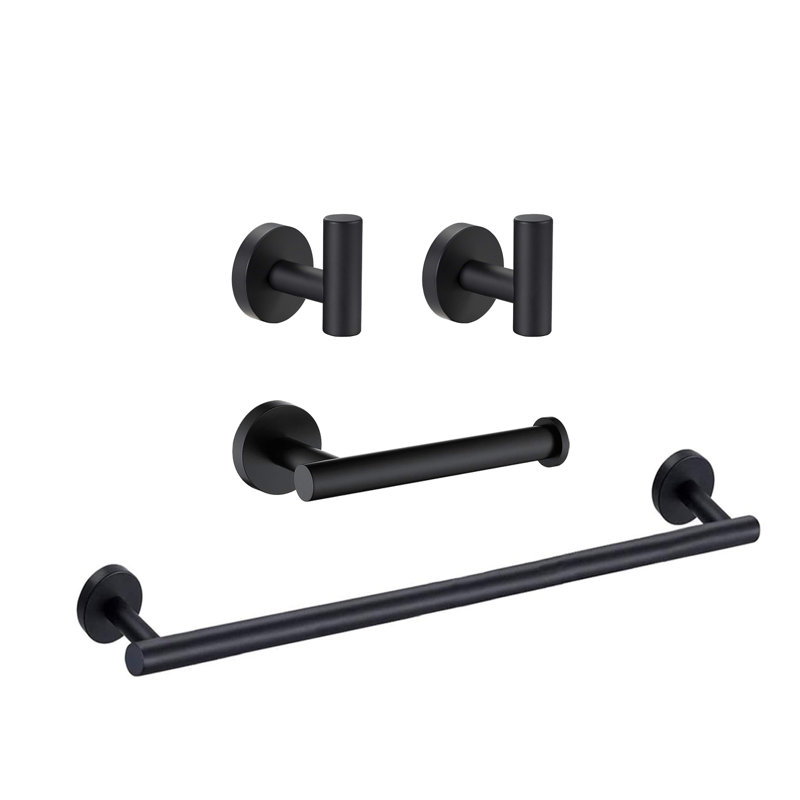 4 - Piece Bathroom Hardware Set