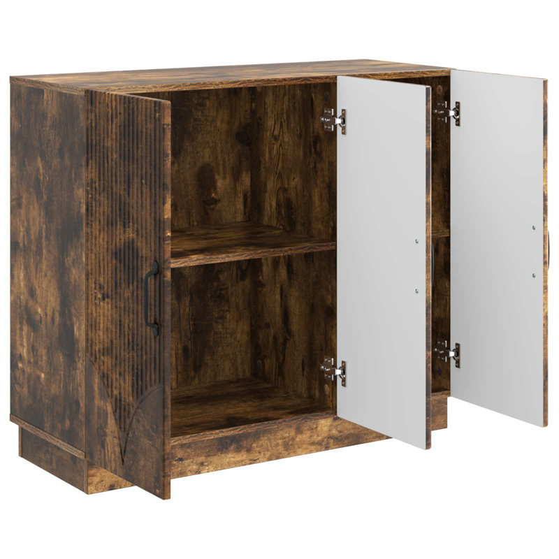 89cm Sideboard, Smoked Oak
