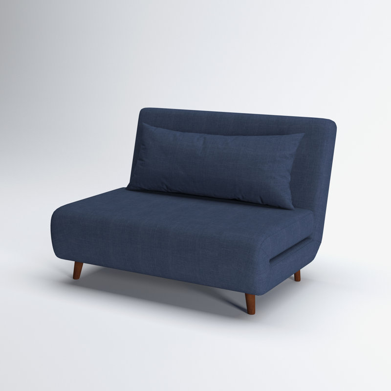 Blago Jacquelyn Convertible Chair, Navy Polyester 