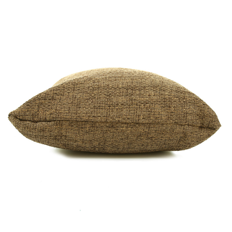 Alvarez Square Throw Cushion, Brown, 55 x 55cm