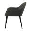 Chaise de salle à manger avec accoudoirs en tissu Hoyett